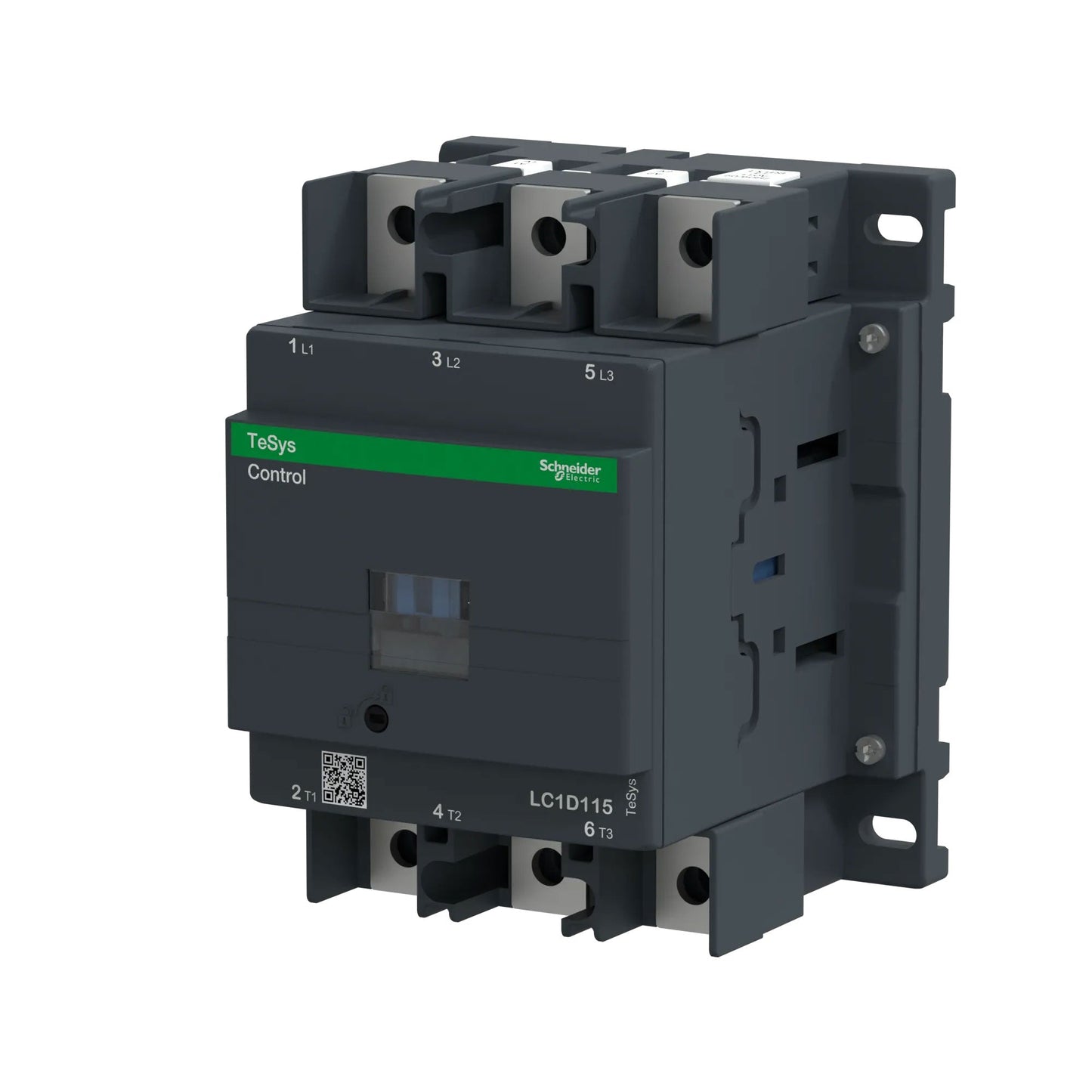 LC1D1156M7 Schneider Electric 115A 3-Pole Contactor - Direct Replacement, 220V Coil