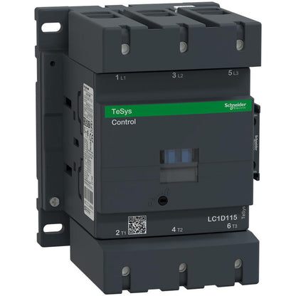 Schneider Electric LC1D115F7 Contactor 3P 25A 110V Coil TeSys D