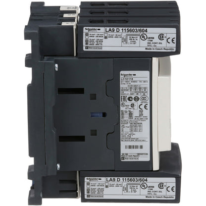 Schneider Electric LC1D115G7 Contactor 3P 600V 250A 120V Coil TeSys D