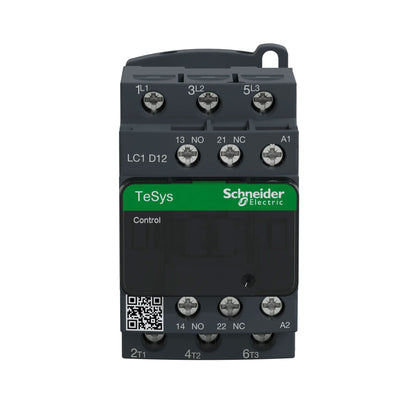 Schneider Electric LC1D12B7 Contactor | 3P 690V 12A 48V Coil TeSys D