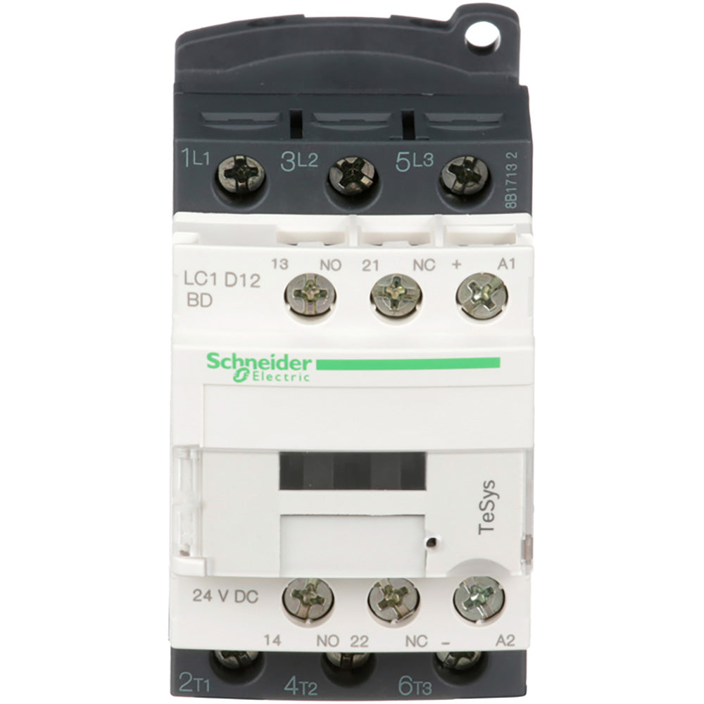 Square D LC1D12BD Contactor 3P 690V 12A 24V Coil TeSys D