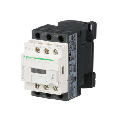 Schneider Electric LC1D12U7 Contactor | 3P 3P 690V 12A 240V Coil TeSys D