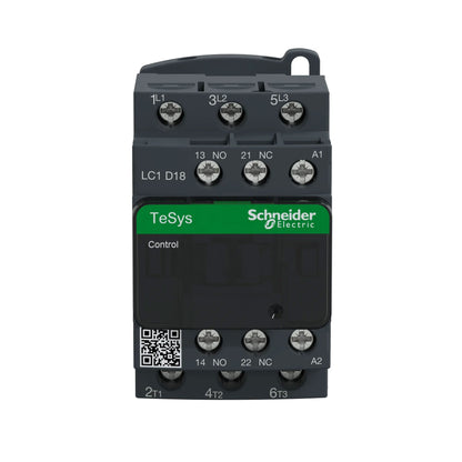 Square D LC1D18U7 Contactor 3P 3P 690V 18A 240V Coil TeSys D