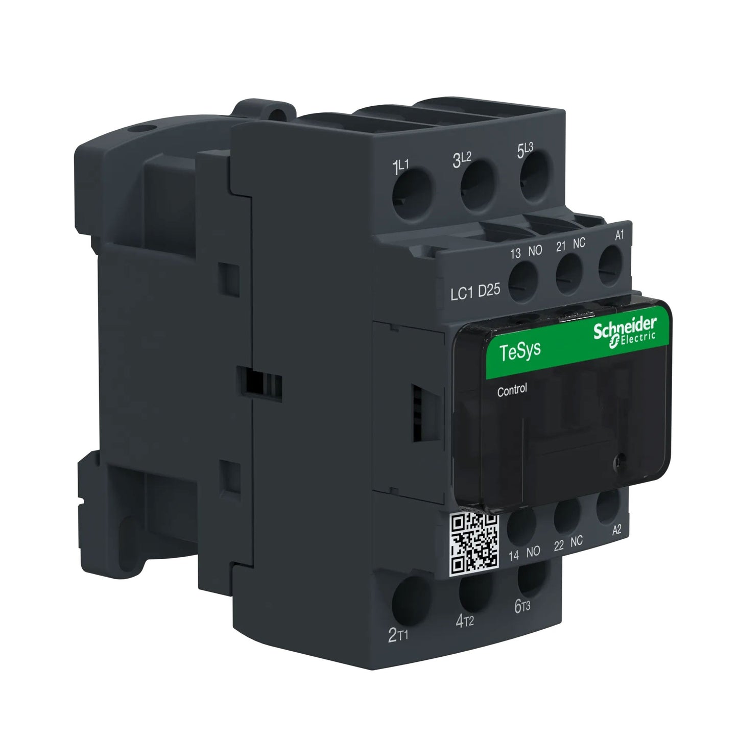 Schneider Electric LC1D25B7 Contactor | 3P 600V 40A 24V Coil TeSys D