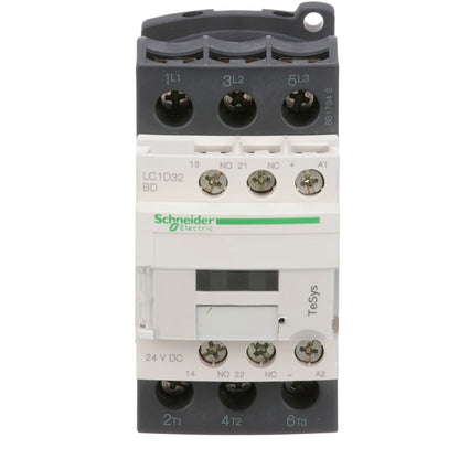 Schneider Electric LC1D32BD Contactor | 3P 600V 50A 24V TeSys Deca Series