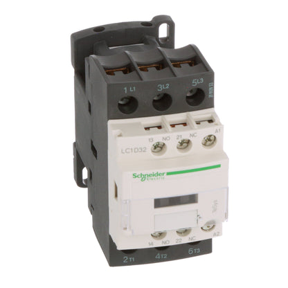Schneider Electric LC1D32LE7 Contactor | 2 pole 1 phase 600V 150A TeSys D