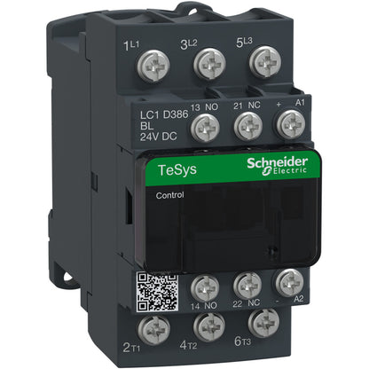 Schneider Electric LC1D386BL Contactor | 10HP 230V 3P 24VDC TeSys D