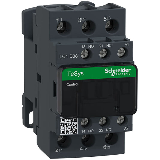 Square D LC1D38B7 Motor Control Part And Accessory | 600V 2000A 3P 3 NO LSI Solid State TeSys D