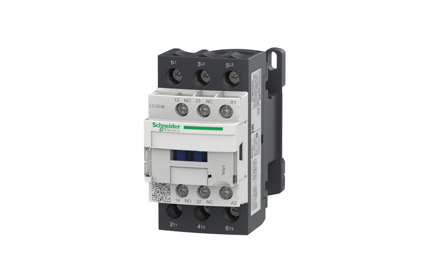 Schneider Electric LC1D38U7 Contactor | 3P 690V 38A 240V Coil TeSys Deca Series
