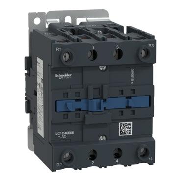 LC1D40A-G7 Telemecanique TeSys D Contactor 3 pole Questions phase 600V 60A 120V coil - Essential Electric Supply