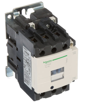 Square D LC1D40B7 Contactor | 3P 3Ph 600V 60A 24V Coil