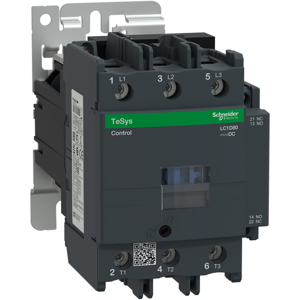 Schneider Electric LC1D80BD TeSys D Contactor | 3P 3PH 690V 80A 24V coil