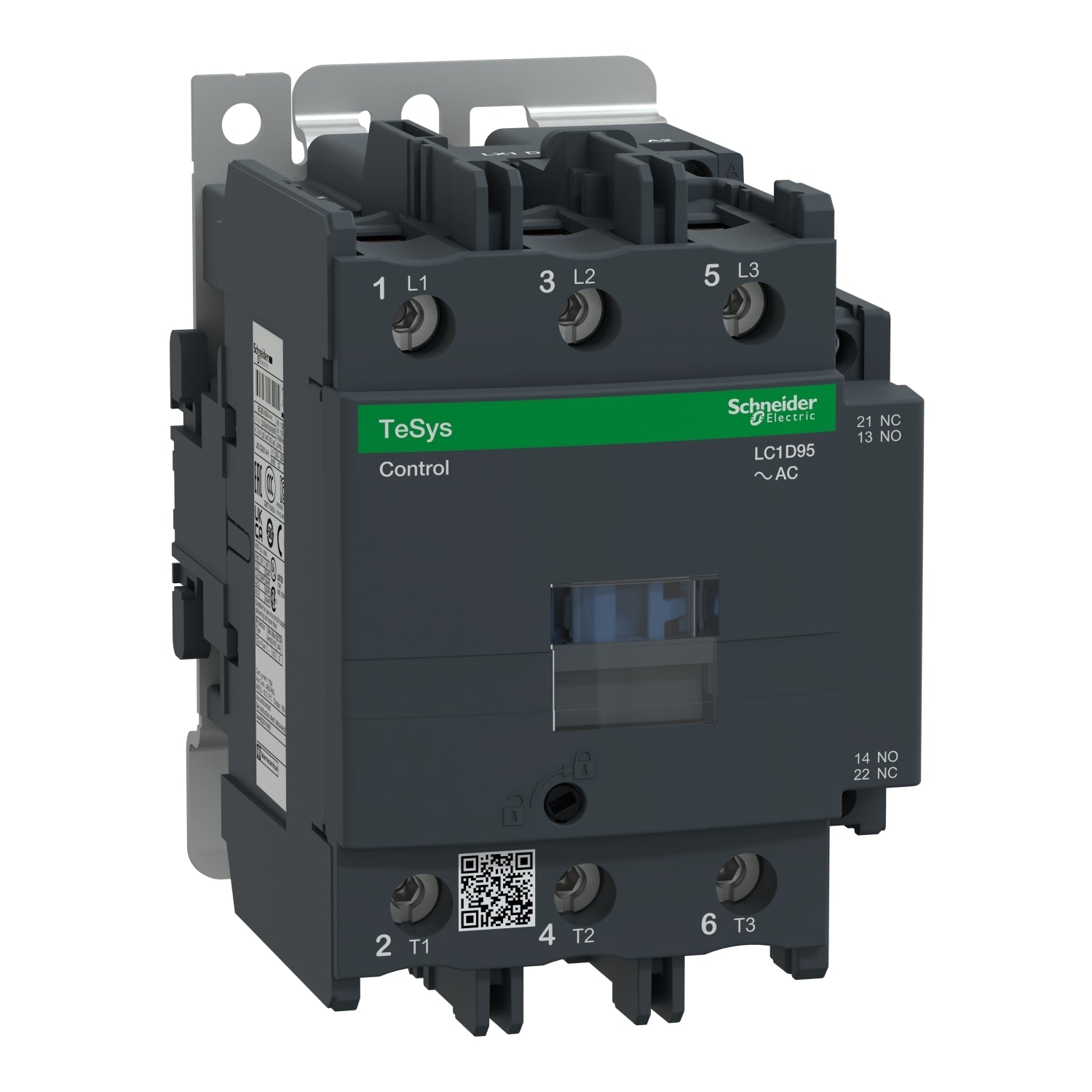 LC1D95M7C Schneider Electric TeSys D Contactor 3 pole 3 phase 690V 95A 220V coil - Essential Electric Supply