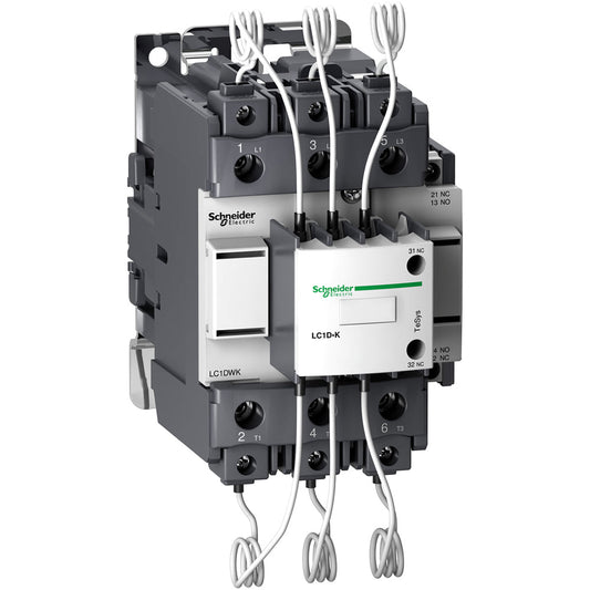 Schneider Electric LC1DWK12G7 Contactor | 120 VAC 3 NO TeSys D