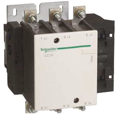 Schneider Electric LC1F115F7 TeSys F Contactor 3 pole 600V 200A 120V coil