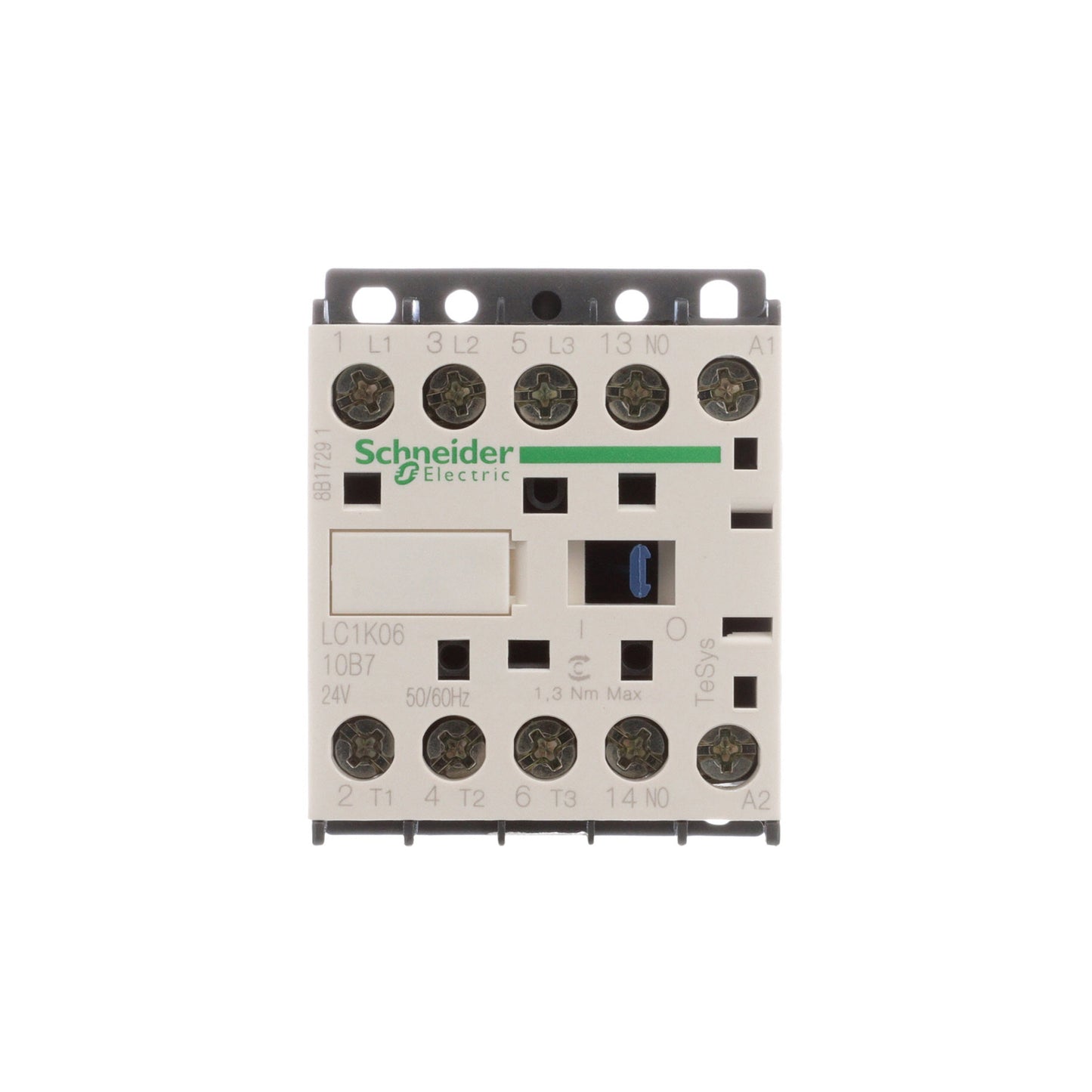 Schneider Electric LC1K0610B7 Contactor | 3P 600V 20A 24V Coil TeSys K