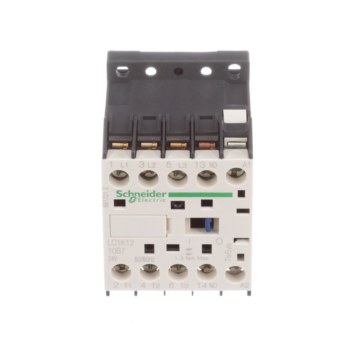 Schneider Electric LC1K1210B7 Contactor 3 pole 600V 20A 24V coil TeSys K
