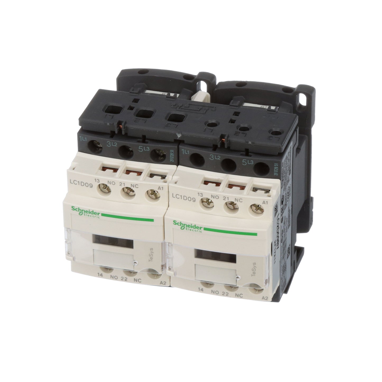 Schneider Electric LC2D09B7 Contactors | 3 NO 9A 440V AC-3 24V AC TeSys Deca Series