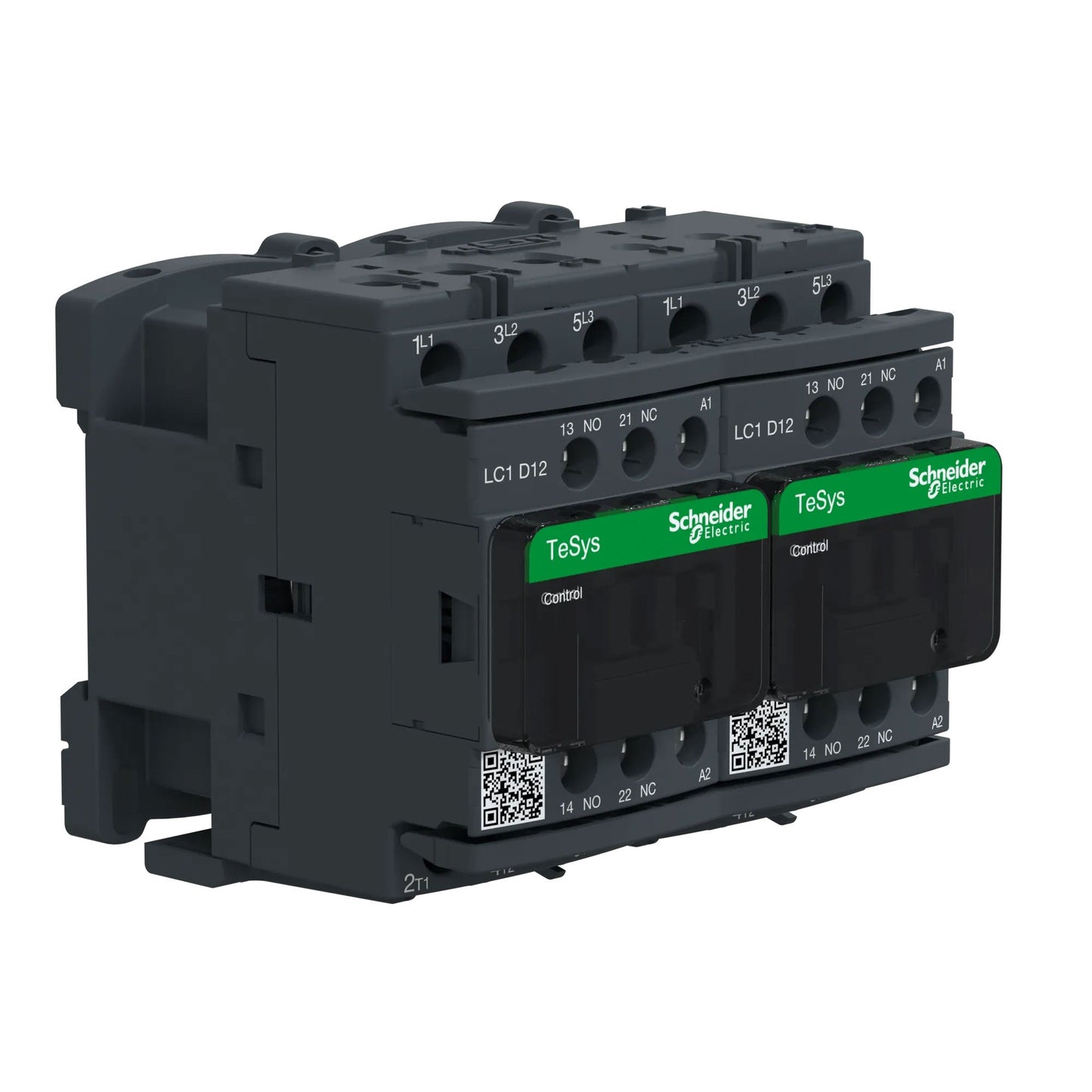 Square D LC2D12G7 Contactor | 3P 25A 600V 120V Coil TeSys D