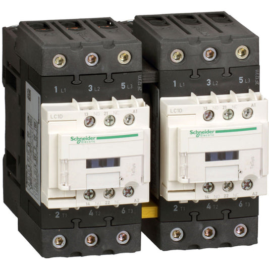 Schneider Electric LC2D65AG7 Contactor 3 pole 600V 80A 120V coil TeSys Deca Series