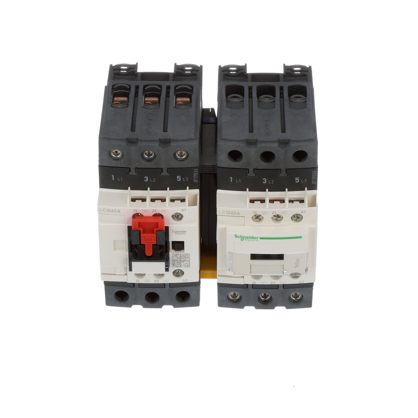 Schneider Electric LC2D65AG7 Contactor 3 pole 600V 80A 120V coil TeSys Deca Series