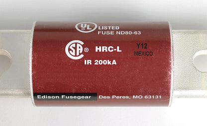 Edison Cooper Bussmann LCU800 Fuse | 600V 800A 200kA@600V LCU Series