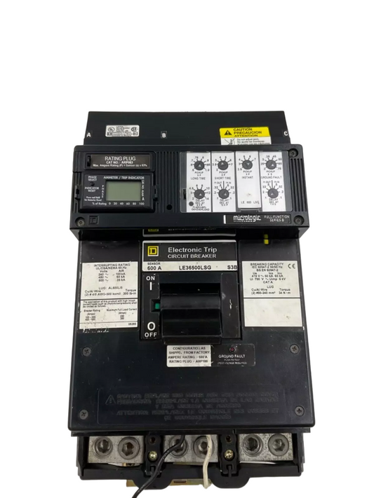 Square D LE36600LIG Circuit Breaker | Micrologic LE 600V 600A
