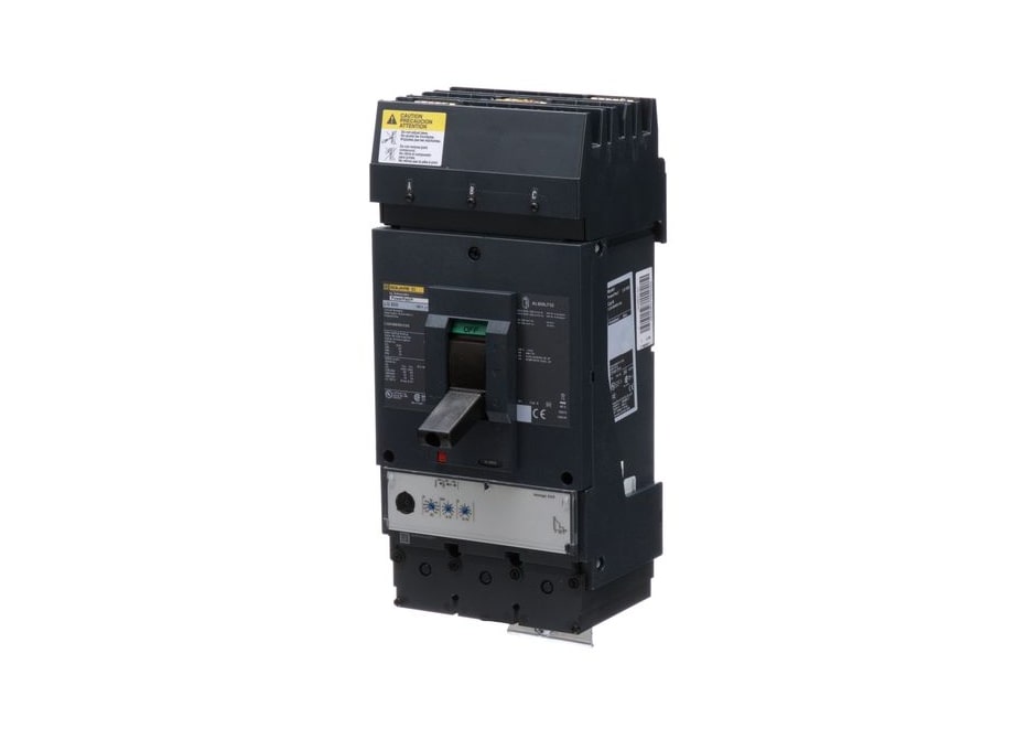 Square D LGA36600U33X Circuit Breaker | 600V 600A 3P 35kA@480V I-Line Style Plug-In Powerpact