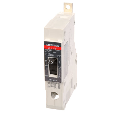 Siemens LGB1B035B Circuit Breaker | 347V 35A 1P 65kA@277V Bolt-On VL Series