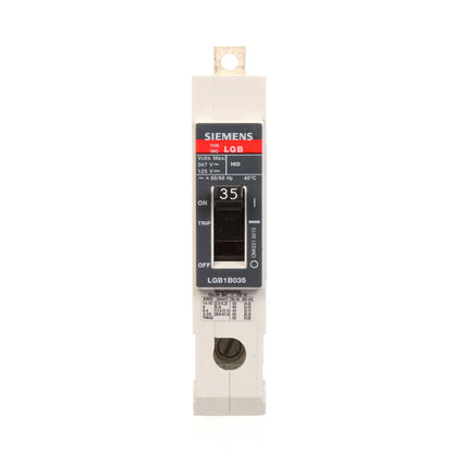 Siemens LGB1B035B Circuit Breaker | 347V 35A 1P 65kA@277V Bolt-On VL Series