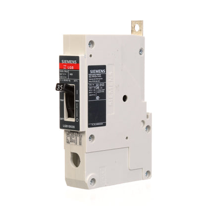 Siemens LGB1B035B Circuit Breaker | 347V 35A 1P 65kA@277V Bolt-On VL Series