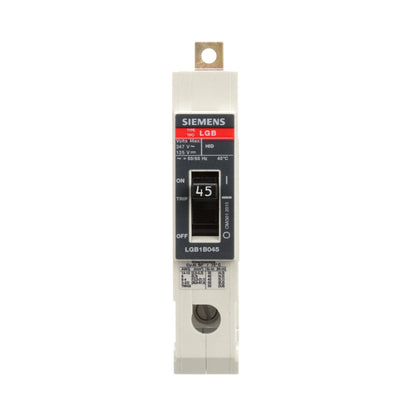 Siemens LGB1B045B Circuit Breaker | 347V 45A 1P 65kA@277V Bolt-On VL Series