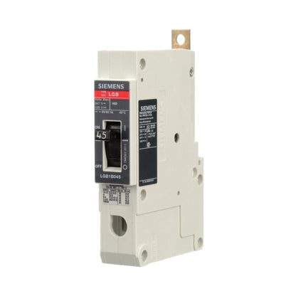 Siemens LGB1B045B Circuit Breaker | 347V 45A 1P 65kA@277V Bolt-On VL Series