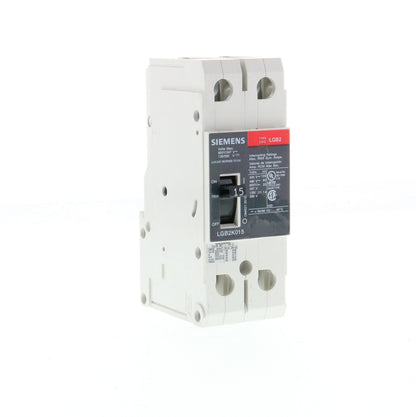 Siemens LGB2K015B Circuit Breaker | 600V 15A 2P 65kA@480V Bolt-On GB2 Series
