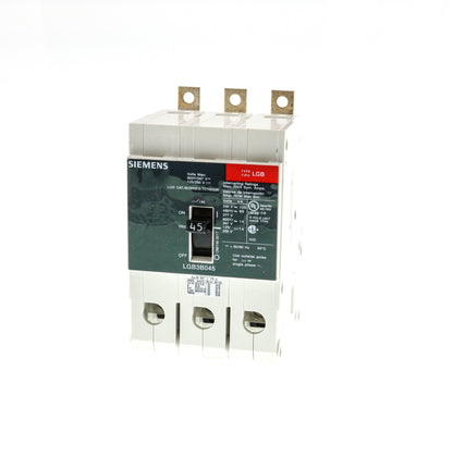 Siemens LGB3B045B Molded Case Circuit Breaker | 600V 45A 3P 100kA@240V Bolt-On VL Series