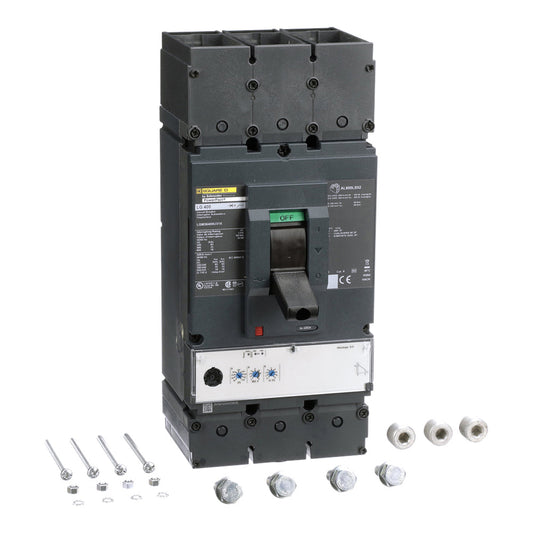 Square D LGM36600U31X Circuit Breaker | 600V 600A 3P 35kA@480V Bolt-On