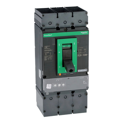 Square D LGP36600U31X Circuit Breaker | 600V 600A 3P 35kA@480V Bolt-On Powerpact