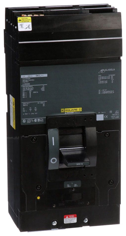 LH36150 - Square D I-Line Style Plug-In 150 Amp 3 Pole Circuit Breaker - Essential Electric Supply
