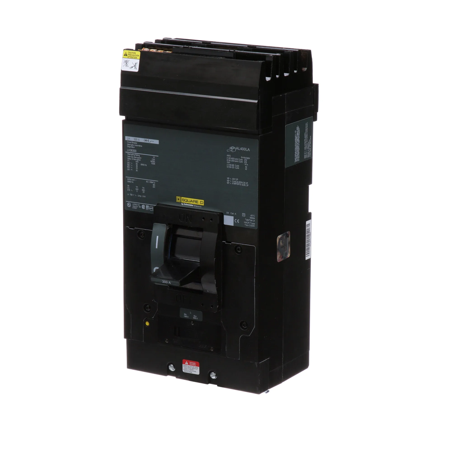 Square D LH36300 Circuit Breaker | 600V 300A 3P 35kA@480V I-Line