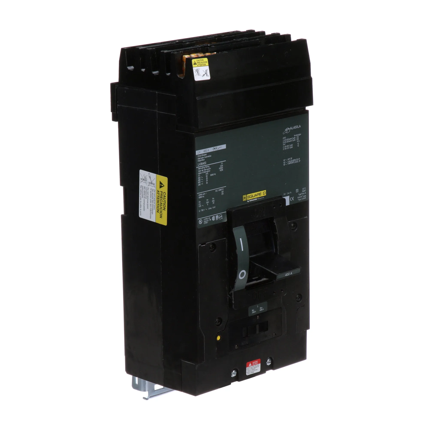 Square D LH36400 Circuit Breaker | 600V 400A 3P 35kA@480V I-Line