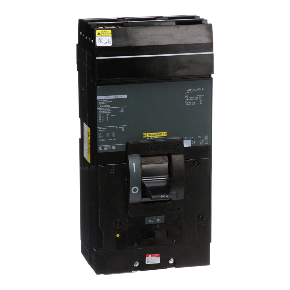 Square D LHP36400MB Circuit Breaker | 600V 400A 3P 35kA@480V Bolt-On LHP Series