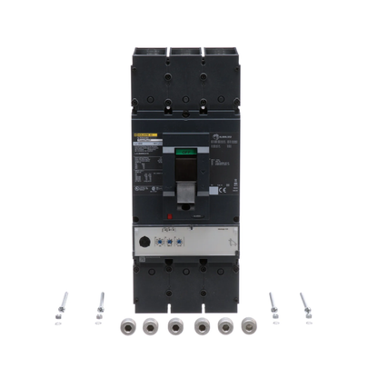 Square D LJL36400U31X Circuit Breaker | 600V 400A 3P 65kA@480V Feed-Thru Powerpact