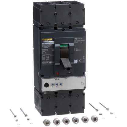 Square D LJL36600U31X Circuit Breaker | 600V 600A 3P 65kA@480V Feed-Thru Powerpact