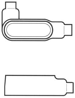 OZ/Gedney LL37SA Rigid Fittings Electrical Conduit Non-Hazardous Outdoor