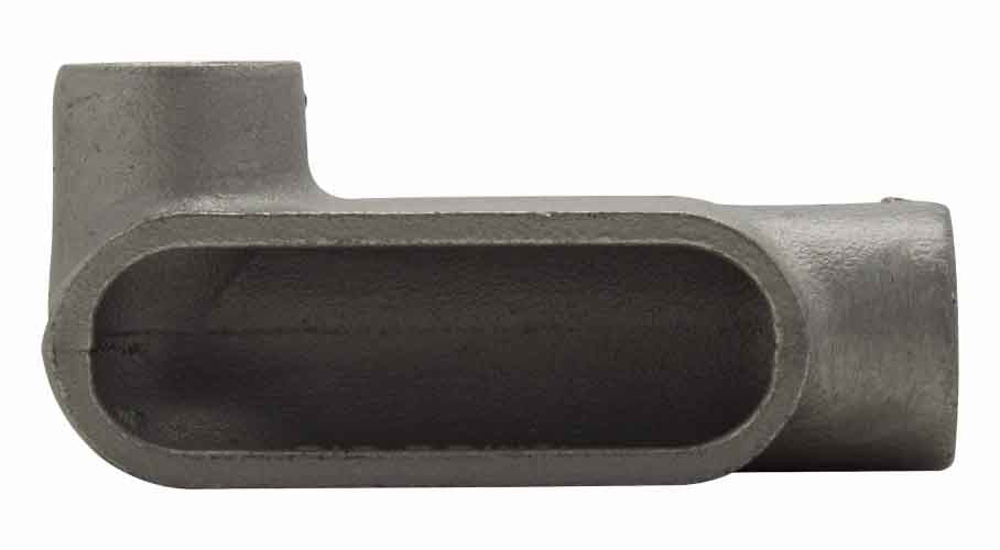 Crouse-Hinds LL67 Conduit & Fittings | Feraloy Iron Alloy 2-Inch LL Shape Form 7