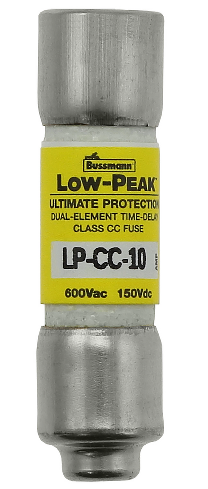 Cooper Bussmann LP-CC-5-6/10 Low Voltage Low-Peak 600V 5A Fuse - Essential Electric Supply