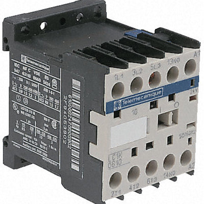 Schneider Electric LP1K12004BD Contactor | 24V Coil 4 NO Aux Contacts