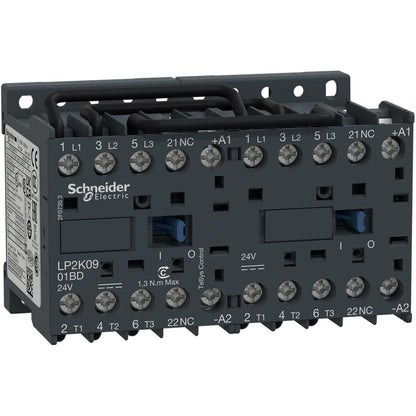 Schneider Electric LP2K0901BD Contactor | 24 VDC 3 NO TeSys K