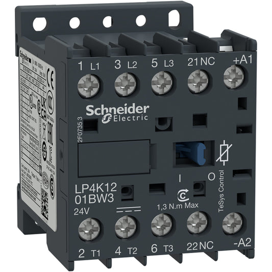 Schneider Electric LP4K1201BW3 Contactor | 24VV coil 3 NO