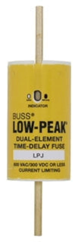 Cooper Bussmann LPJ-110SPI Low Voltage Low-Peak 600V 110A Fuse - Essential Electric Supply